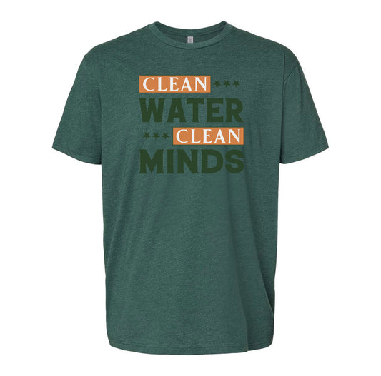 CR Clean Water Clean Minds Tee