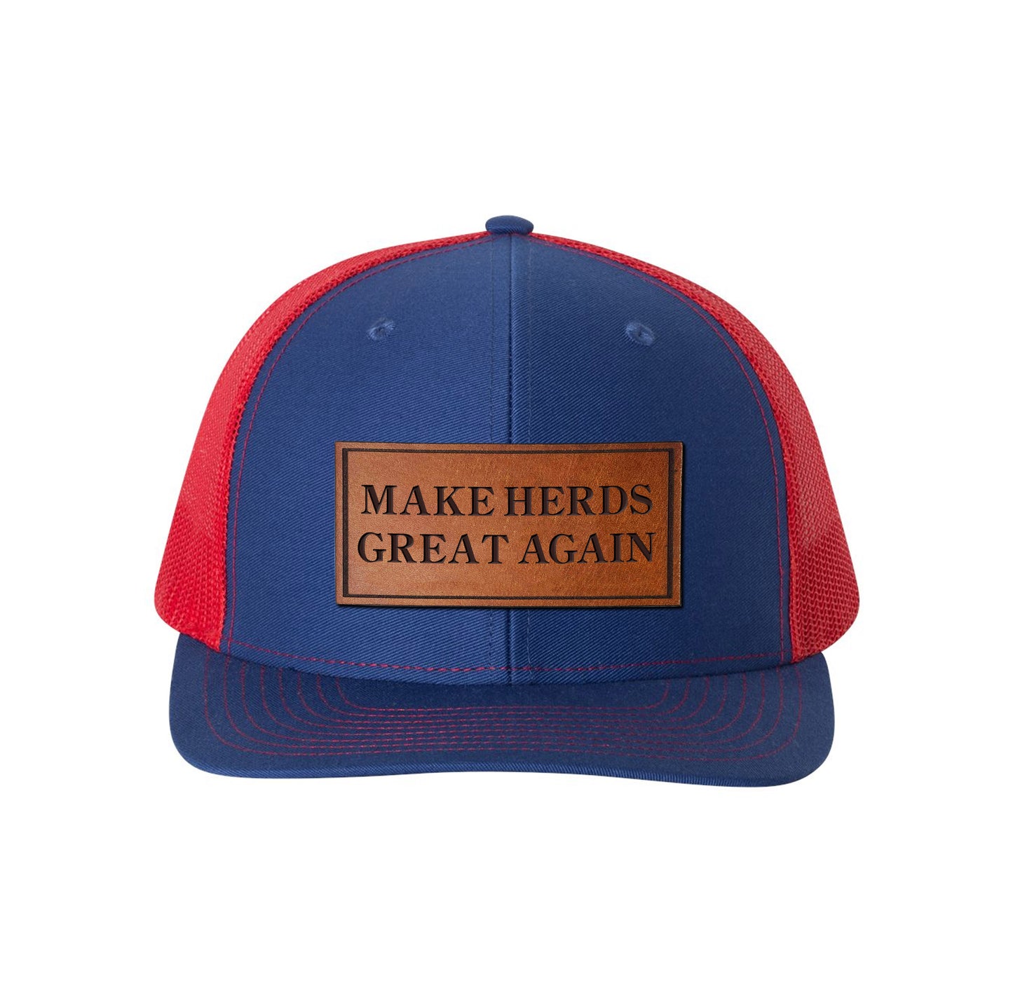 CR Make Herds Great Again Leather Snapback